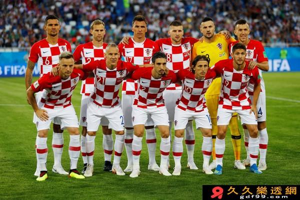世界盃隊伍克羅埃西亞進世足4強希望大