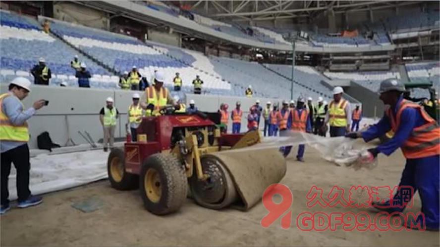 2022世界盃地點只花了九個小時就鋪完草皮